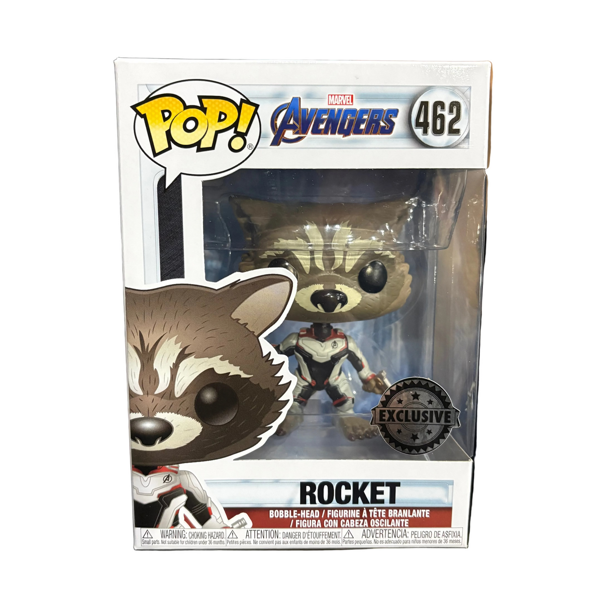 Funko Pop! Avengers Endgame: Rocket (Exclusive) #462