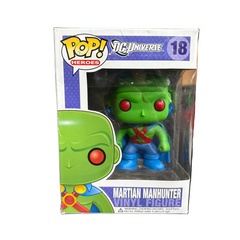 Funko Pop! Martian Manhunter #18 (some box damage)