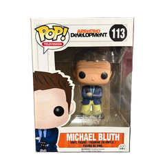 Funko Pop! Arrested Development: Michael Bluth #113 (sticker residue)