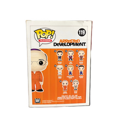Funko Pop! Arrested Development: George Bluth Sr. #119 (sticker residue)
