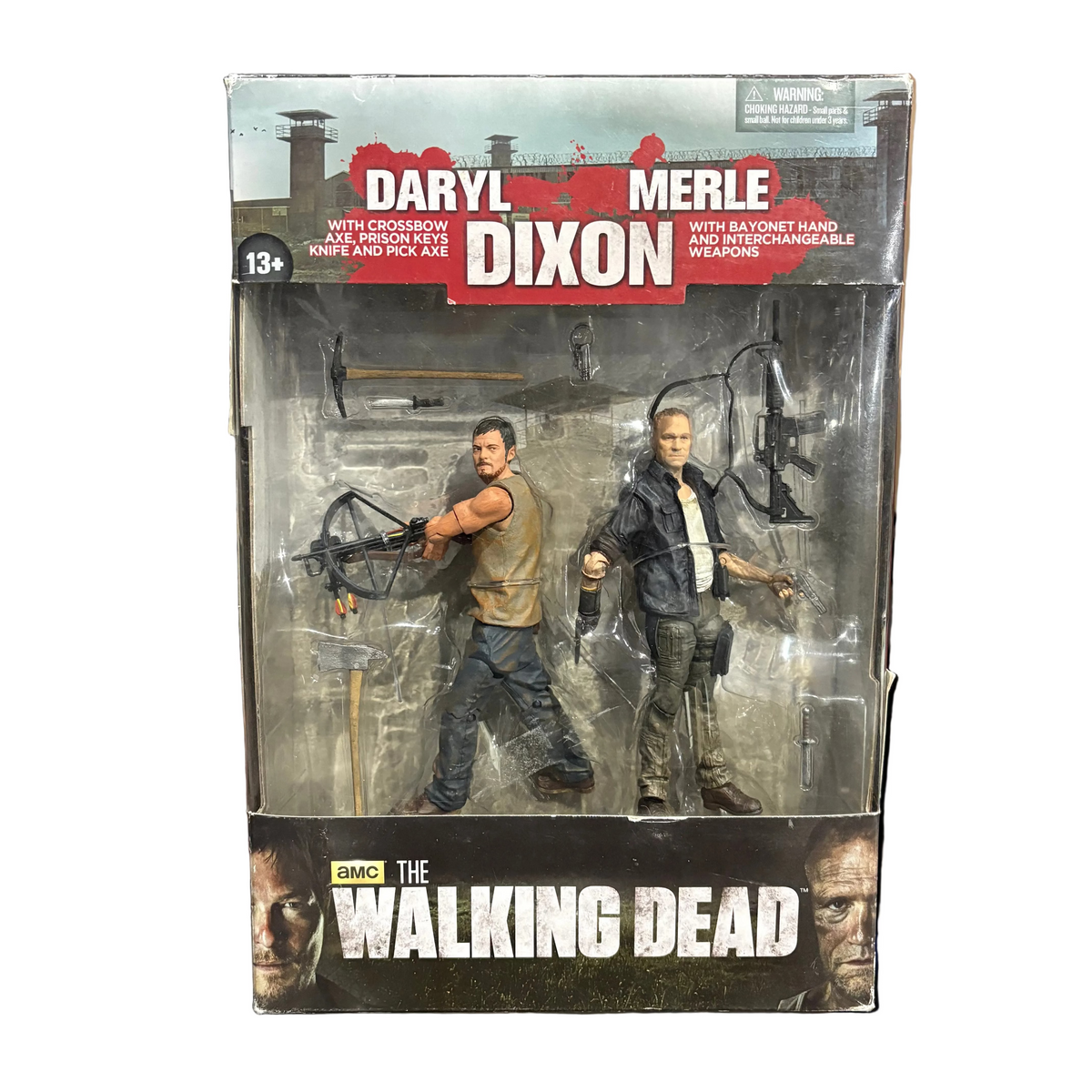 McFarlane Toys: The Walking Dead:  Dixon Brothers 2 Pack (shealf wear)