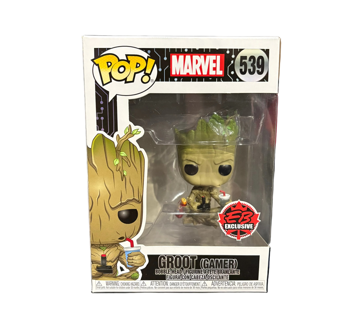 Funko Pop! Groot (Gamer) [Eb Exclusive] #539