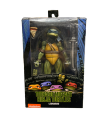 Neca: Teenage Mutant Ninja Turtles - Leonardo 7 inch Action Figure (light shelf wear)