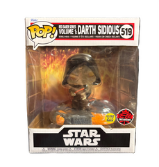 Funko Pop! Star Wars Red Saber Series Volume 1: Darth Sidious (Glows) [GS Exclusive] #519
