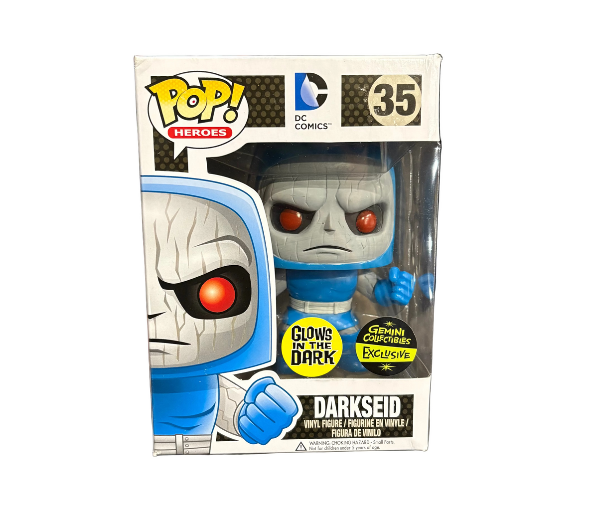 Funko Pop! Dc Comics: Darkseid (Glows) [Gemini Collectibles Exclusive] #35 (some box damage)
