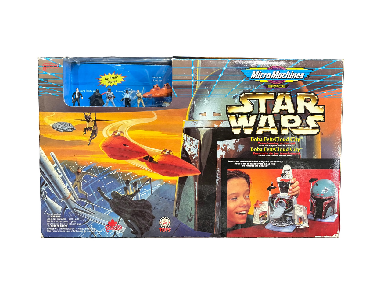 Micro Machines Space: Star Wars - Boba Fett / Cloud City (light shelf wear)