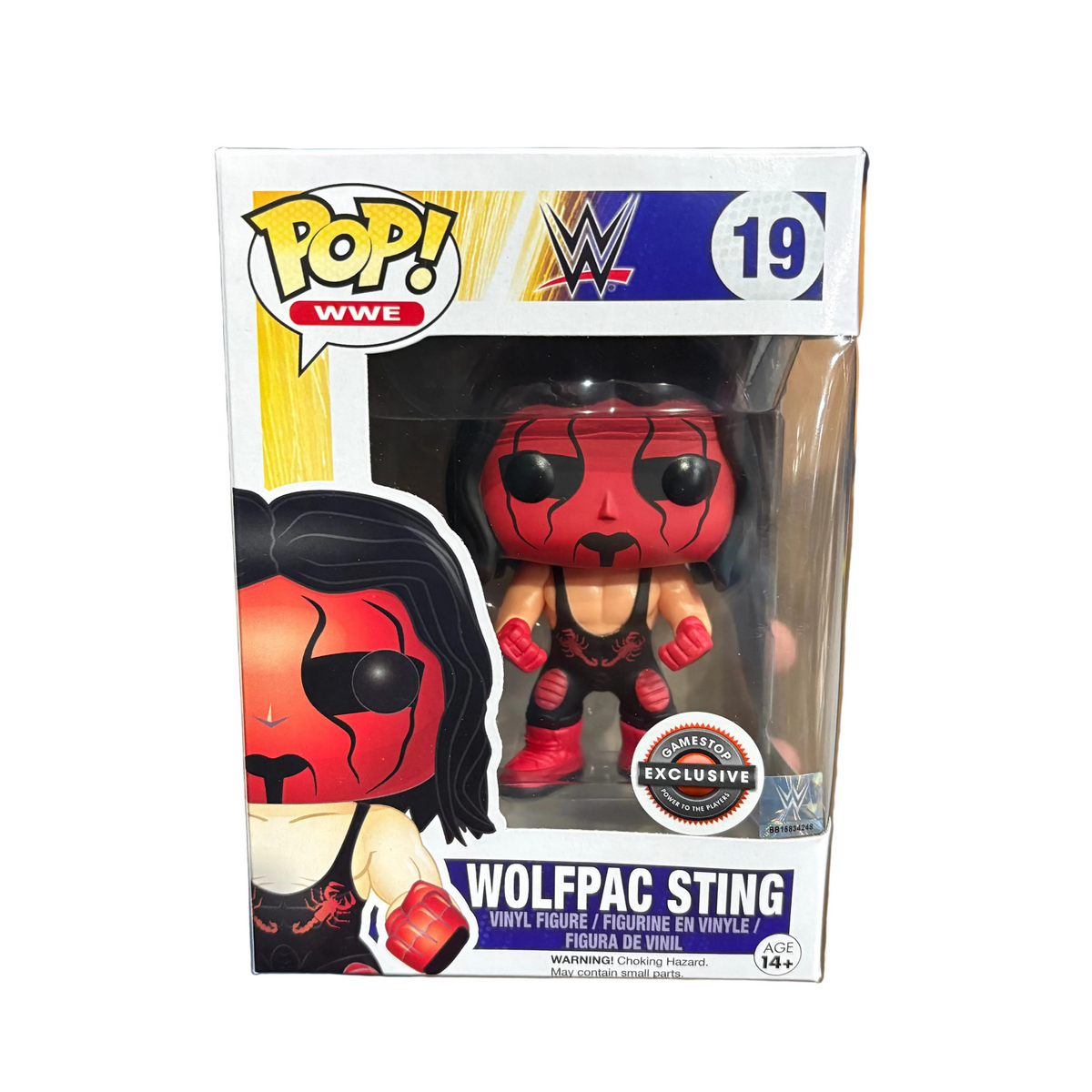 Funko Pop! WWE: Wolfpac Sting (GameStop Exclusive) #19