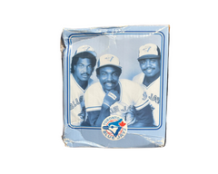 2015 Toronto Blue Jays Bell+Moseby+Barfield Game Day Giveaway Trio Bobblehead (box damage)