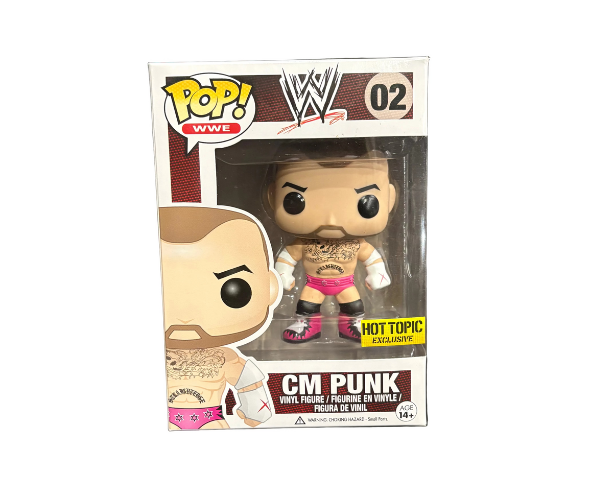 Funko Pop! WWE: Cm Punk (Hot Topic Exclusive) #02