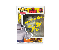 Funko Pop! The Suicide Squad: King Shark (Signed by Steve Agee - NO COA) #1114