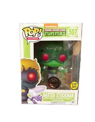 Funko POP! SDCC Comic-Con Exclusive Nickelodeon TMNT #507 Baxter Stockman (Glow) [some box damage]