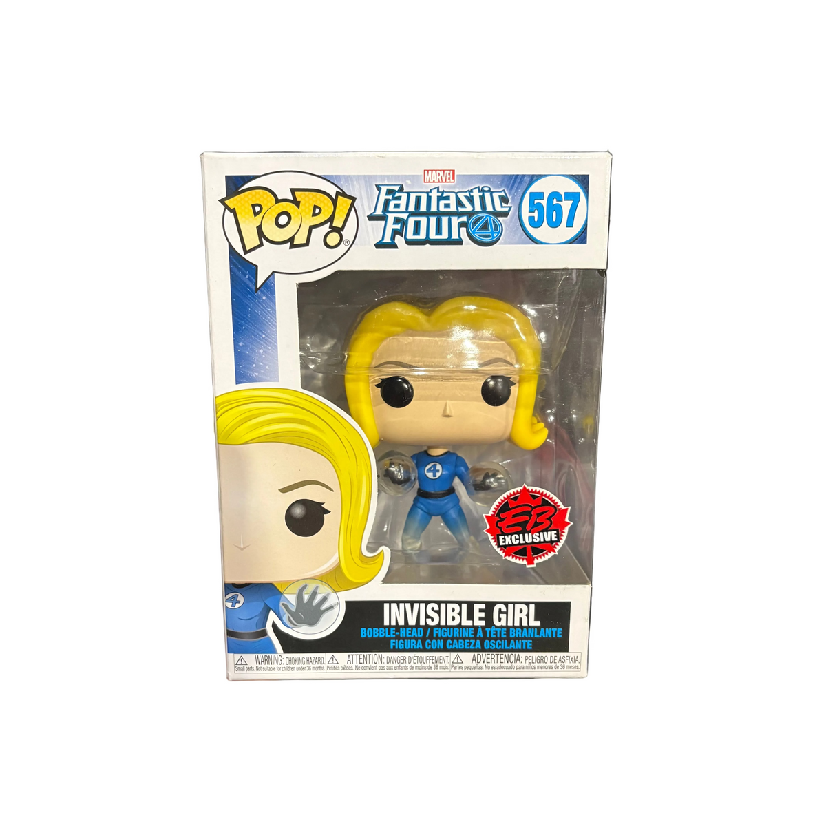 Funko Pop! Fantastic Four: Invisible Girl (Eb Exclusive) #567