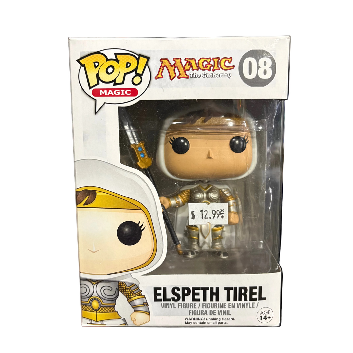 Funko Pop! Magic: The Gathering: Elspeth Tirel #08 (marks on plastic)