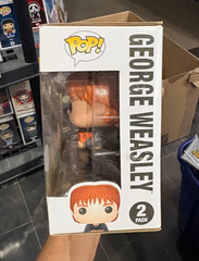 Funko Pop! Harry Potter: Fred & George Weasley (BAM! Exclusive) 2-Pack (some box damage)
