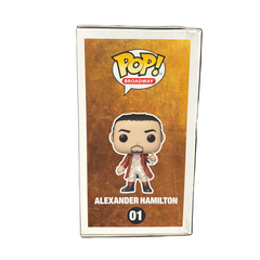 Funko Pop! Broadway Hamilton: Alexander Hamilton (Metallic) (Funko Hollywood Exclusive) #01 (crease)