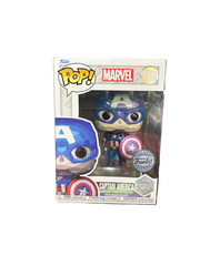 Funko Pop! Marvel: Captain America (Facet) (Special Edition) #1268
