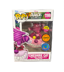Funko Pop! Alice in Wonderland: Cheshire Cat (Glow Flocked Chase) (Pop in a Box Exclusive) #1199 (minor shelf wear)