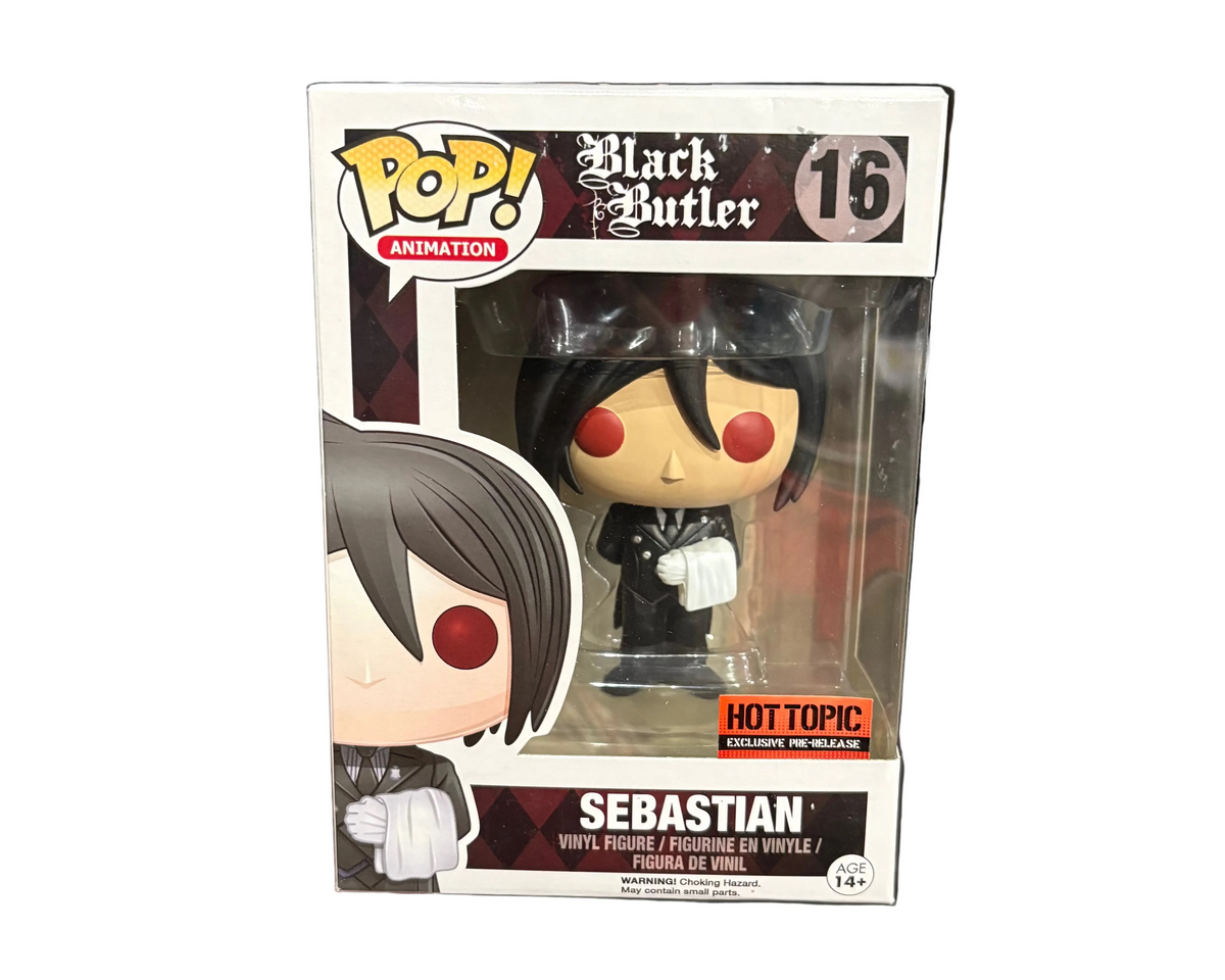 Funko Pop! Black Butler: Sebastian (Hot Topic Exclusive Pre-Release) #16