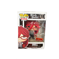 Funko Pop! Black Butler: Grell (Hot Topic Exclusive Pre-Release) #18 (some box damage)
