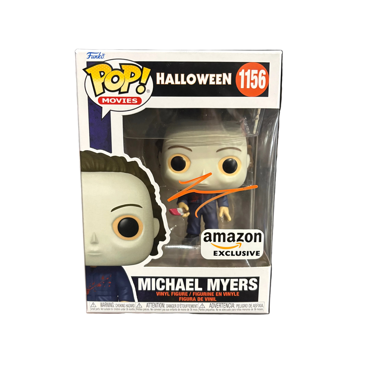 Funko Pop! Michael Myers (Signed by Tyler Mane - COA) #1156