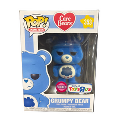 Funko Pop! Care Bears: Grumpy Bear (Flocked) (Toys R Us Exclusive) #353