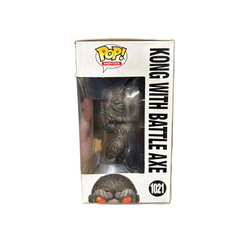 Funko Pop! Godzilla vs. Kong: Kong with Battle Axe #1021 (some box damage)