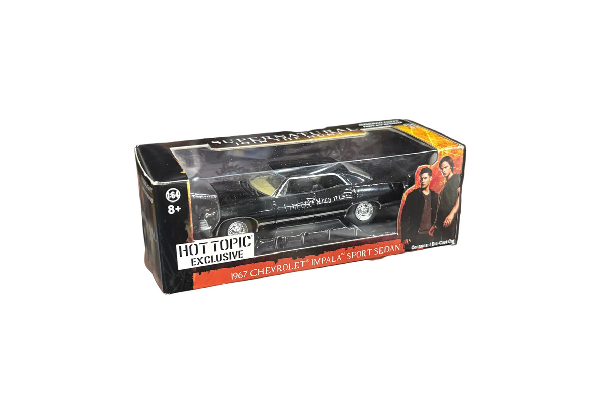 Greenlight Supernatural 1967 Chevrolet Impala Sport Sedan Die-Cast Metal Mini Replica Hot Topic Exclusive