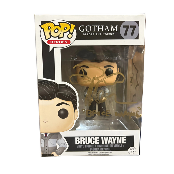 Funko Pop! Gotham Before the Legend: Bruce Wayne (signed by David Mazouz - NO COA) #77