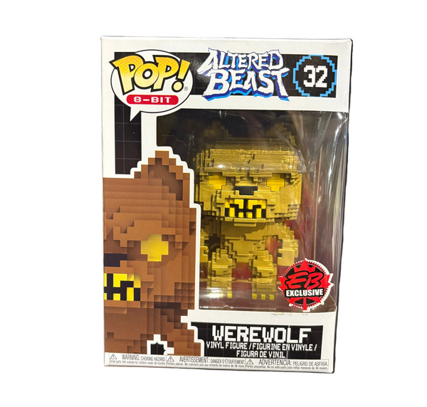 Funko Pop! Altered Beast: Werewolf (Gold) (EB Exclusive) #32