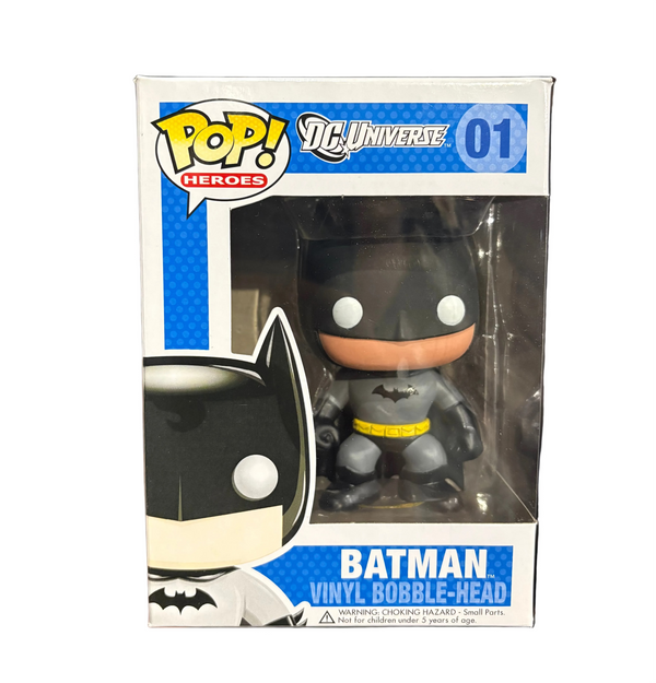 Funko Pop! DC Universe: Batman #01 2011 Bobblehead Version Rare
