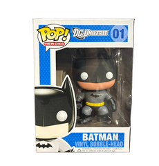 Funko Pop! DC Universe: Batman #01 2011 Bobblehead Version Rare