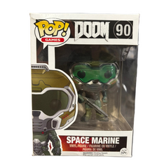 Funko Pop! Doom: Space Marine #90 (some box damage)