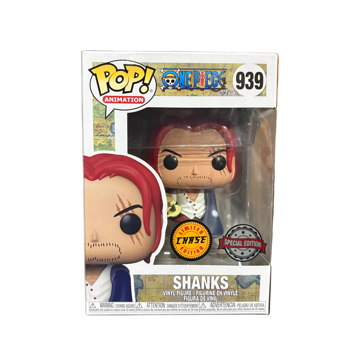 Funko Pop! One Piece: Shanks (Chase) (Special Edition) #939
