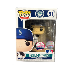 Funko Pop! Seattle Mariners: Ichiro Suzuki (T-Mobile Park Exclusive) #51 small corner ding