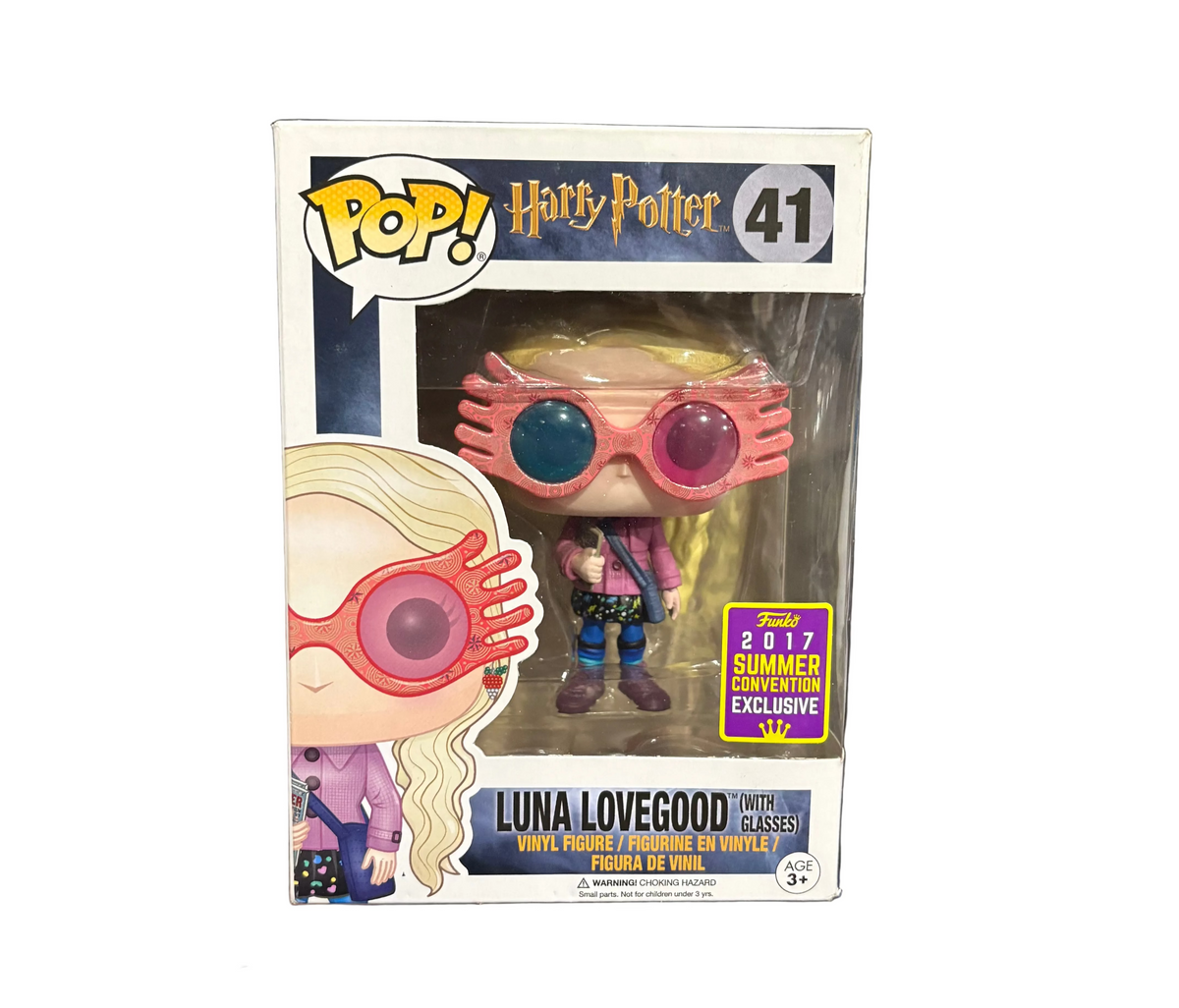 Funko Pop! Harry Potter: Luna Lovegood (With Glasses) (2017 Summer Convention) #41 (box damage)