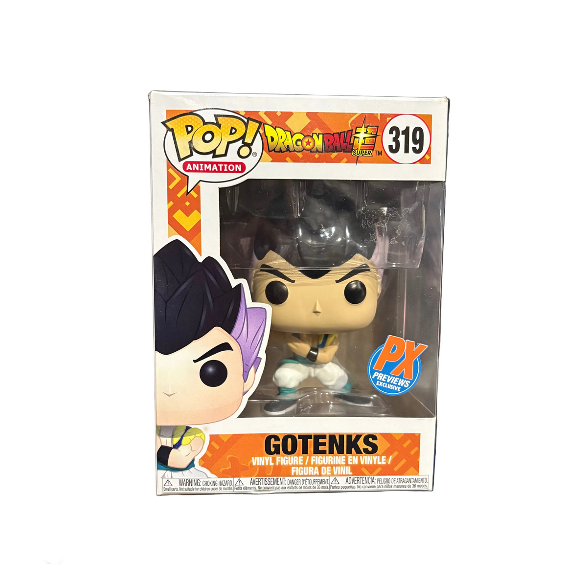 Funko Pop! Dragon Ball Super: Gotenks (PX Previews Exclusive) #319 (box damage)