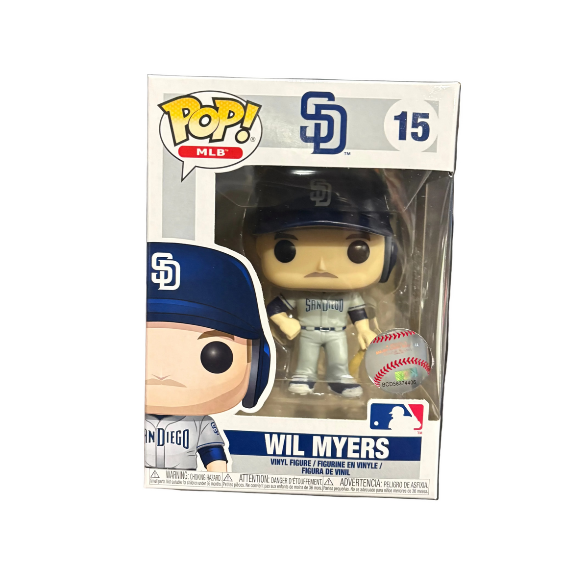 Funko Pop! MLB San Diego Padres: Wil Myers #15