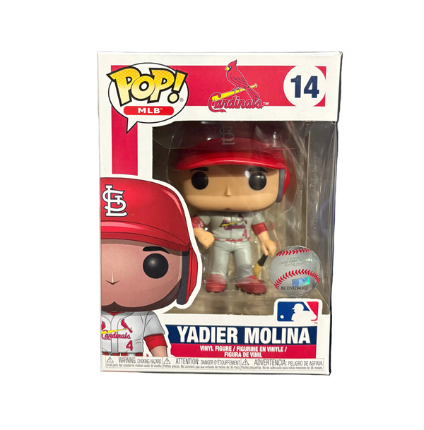 Funko Pop! MLB St. Louis Cardinals: Yadier Molina (grey) #14
