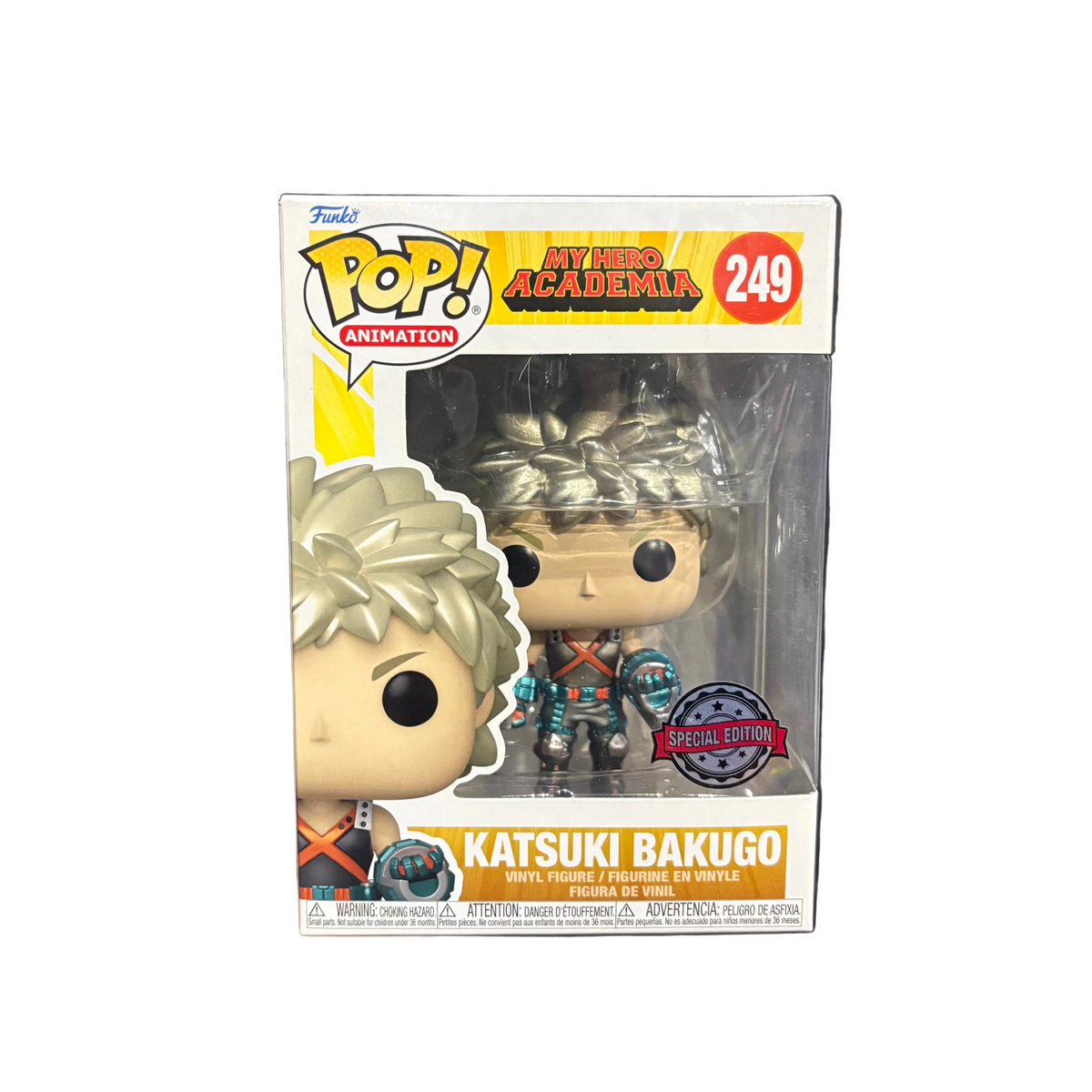 Funko Pop! My Hero Academia: Katsuki Bakugo (Metallic) (Special Edition) #249