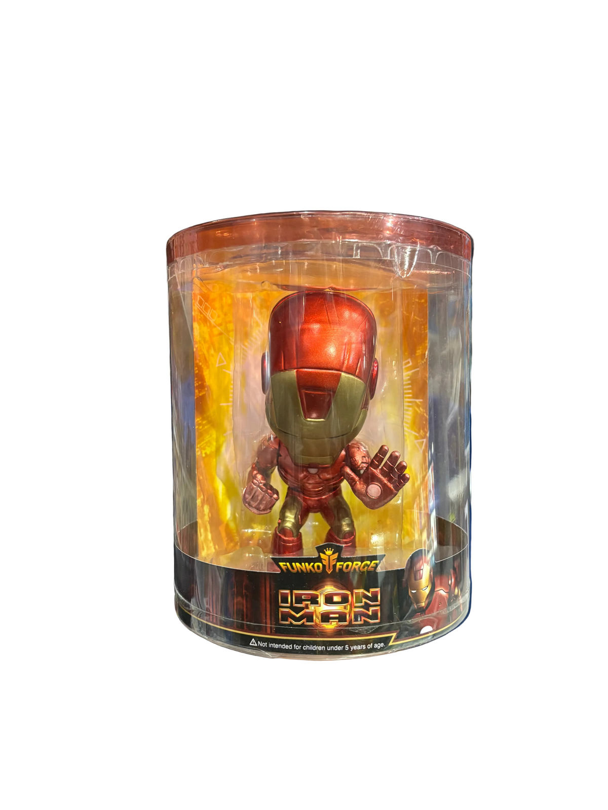 Funko Force: Iron Man (light shelf wear)