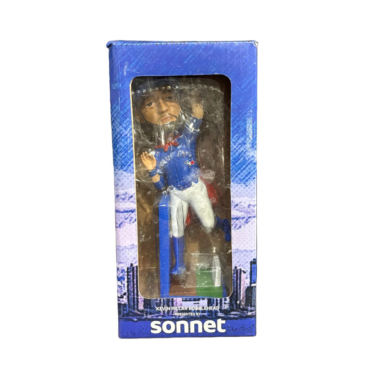 Toronto Blue Jays Kevin Pillar Bobblehead (shelf wear)