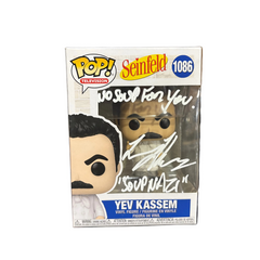 Funko Pop! Seinfeld: Yev Kassem (signed by Larry Thomas - COA) #1086