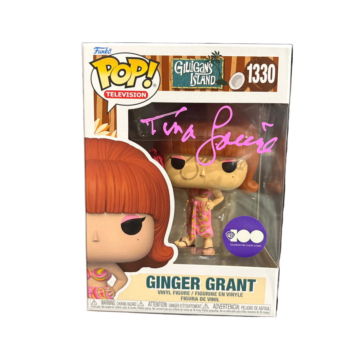 Funko Pop! Gilligan's Island: Ginger Grant (signed by Tina Louise - COA) #1330