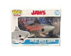 Funko Pop! Jaws (signed by Jeffrey Kramer, Jeffrey Voorhees  - NO COA) #758 2 signatures 3rd we are not sure
