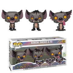 Funko Pop! The Lion King: Banzai, Shenzi & Ed (2019 Spring Convention) 3-Pack