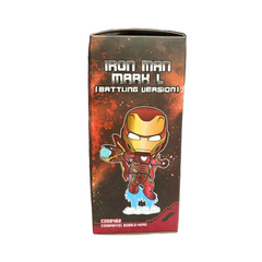 Hot Toys Cosbaby - Avenger Infinity Wars: Iron Man Mark L (Battling Version) Bobble-Head