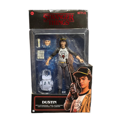 Jazwares Stranger Things: Dustin 6-Inch Highly Detailed Figure (light shelf wear)