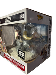Funko Pop! Star Wars: Hoth Han Solo with Tauntaun (Smuggler's Bounty Exclusive) #125 (damage on screen)