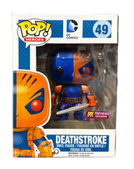 Funko Pop! Dc Comics: Deathstroke (Metallic) (PX Previews Exclusive) #49