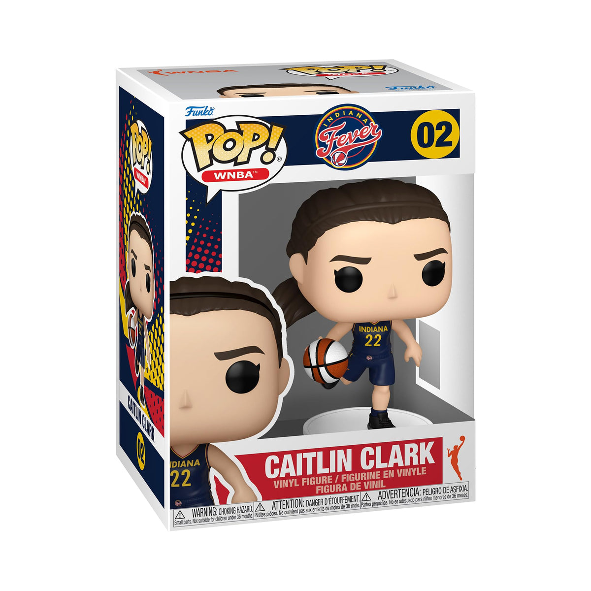 Funko Pop! Indiana Fever: Caitlin Clark #02